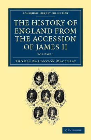 The History of England from the Accession of James II – Thomas Babington Macaulay, kirjan kansikuva