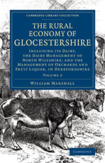 The Rural Economy of Glocestershire – William Marshall, kirjan kansikuva