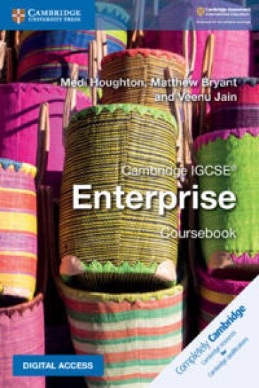 Cambridge IGCSE® Enterprise Coursebook with Digital Access (2 Years) – Medi Houghton, kirjan kansikuva