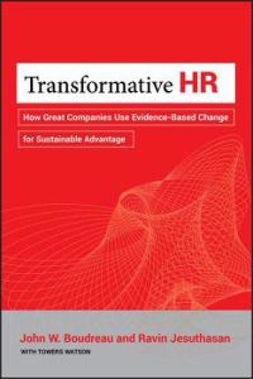 Transformative HR – John W. Boudreau, kirjan kansikuva