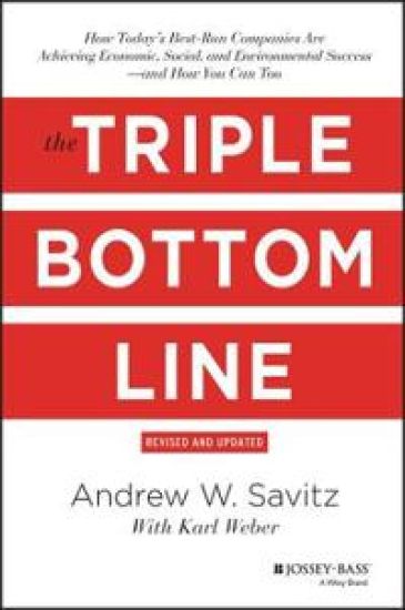 The Triple Bottom Line – Andrew Savitz, kirjan kansikuva