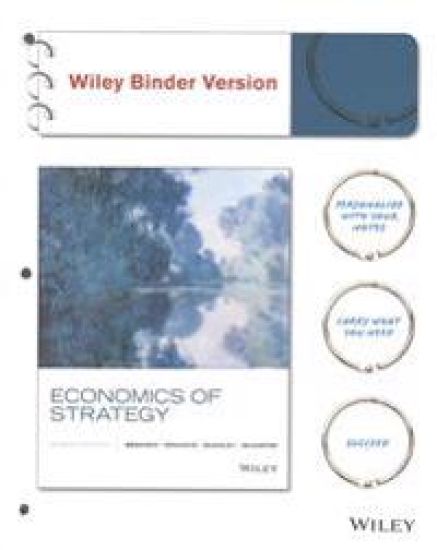 Economics of Strategy