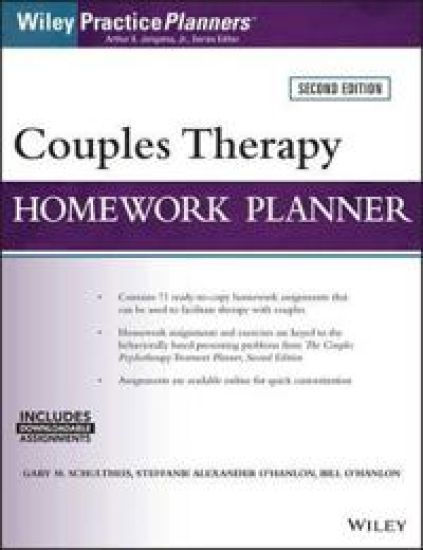 Couples Therapy Homework Planner