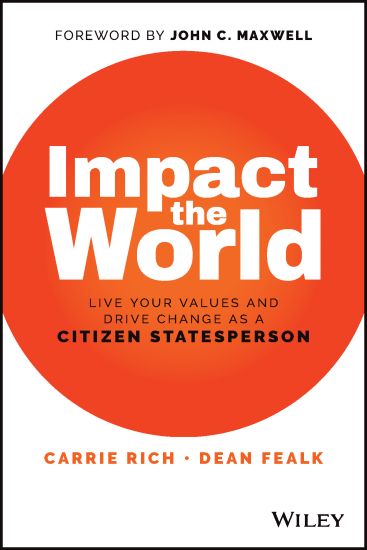 Impact the World – Carrie Rich, kirjan kansikuva