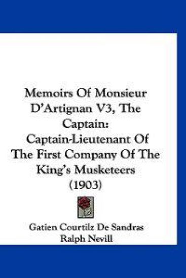 Memoirs Of Monsieur D'Artignan V3, The Captain