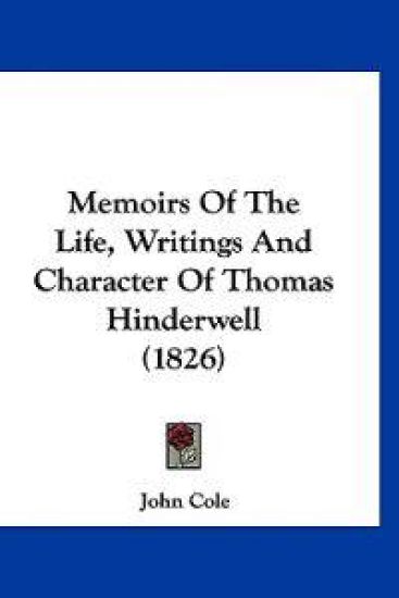 Memoirs Of The Life, Writings And Character Of Thomas Hinderwell (1826)