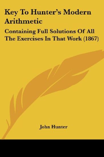 Key To Hunter's Modern Arithmetic