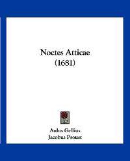 Noctes Atticae (1681)