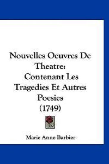 Nouvelles Oeuvres De Theatre