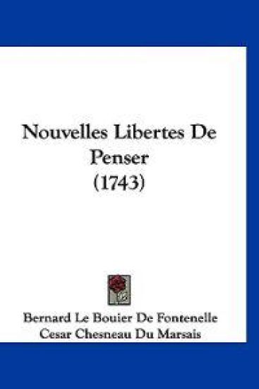 Nouvelles Libertes De Penser (1743)