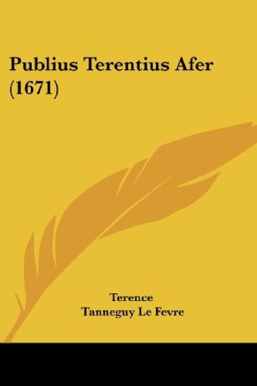 Publius Terentius Afer (1671)