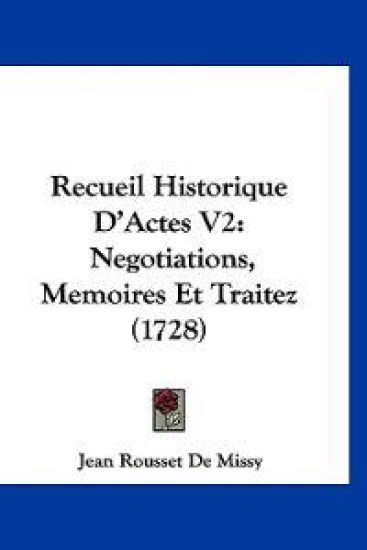 Recueil Historique D'Actes V2