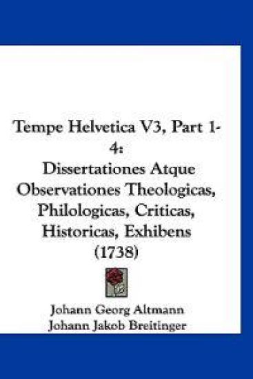 Tempe Helvetica V3, Part 1-4