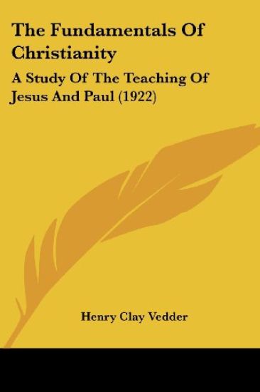 The Fundamentals of Christianity