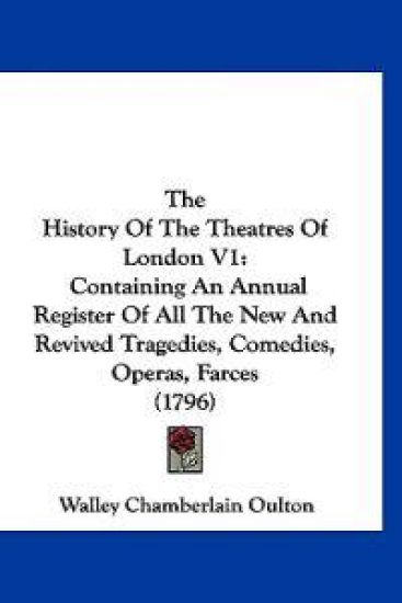 The History of the Theatres of London