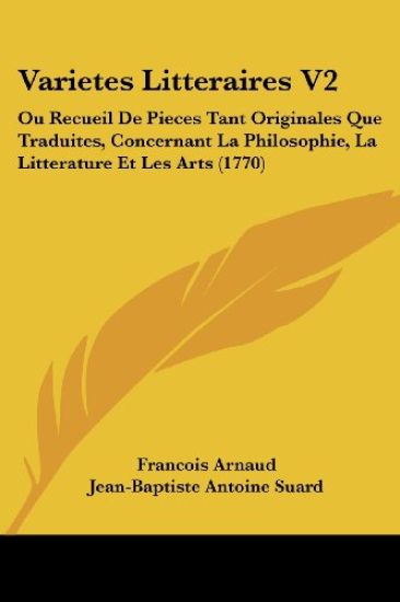 Varietes Litteraires V2