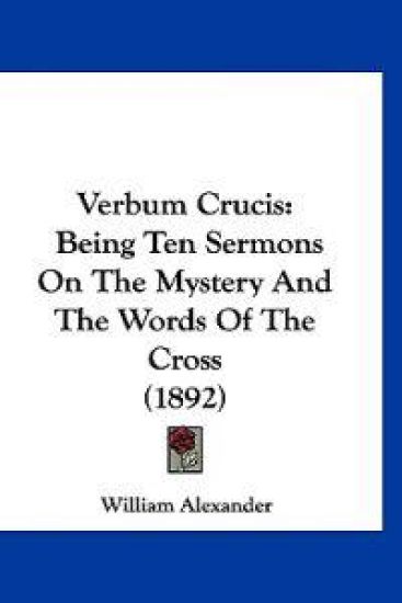 Verbum Crucis – William Alexander, kirjan kansikuva