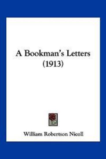 A Bookman's Letters