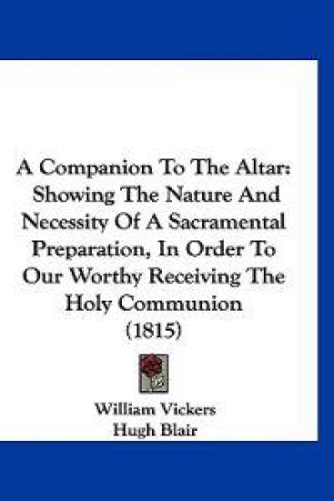 A Companion to the Altar