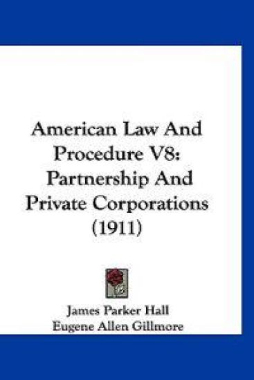 American Law and Procedure