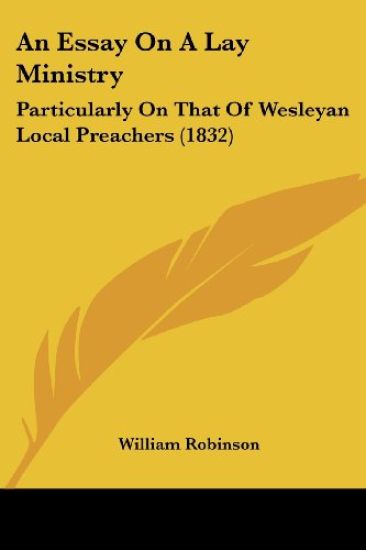 An Essay on a Lay Ministry