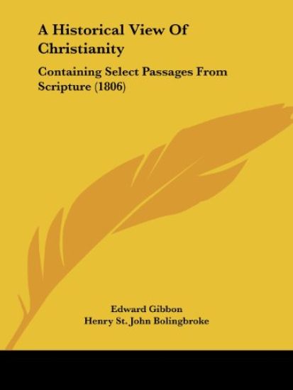 A Historical View of Christianity