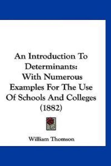 An Introduction to Determinants