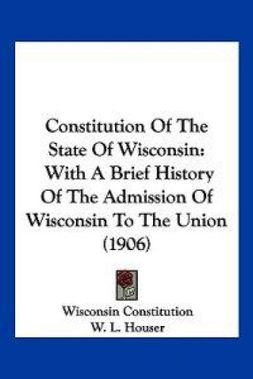 Constitution of the State of Wisconsin