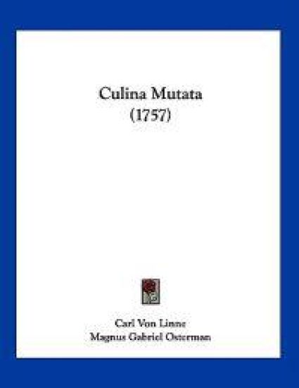 Culina Mutata (1757)