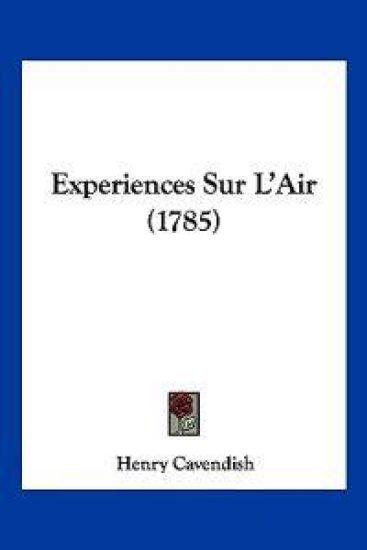 Experiences Sur L'Air (1785)