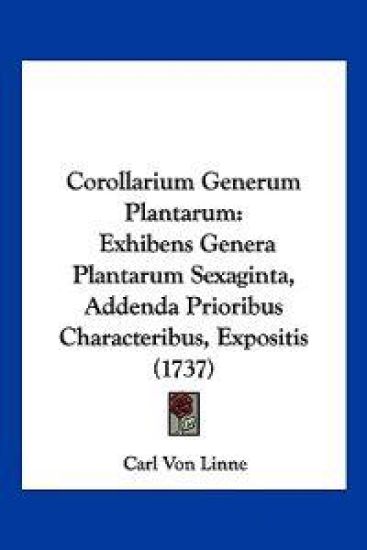 Corollarium Generum Plantarum