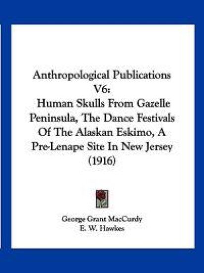 Anthropological Publications V6