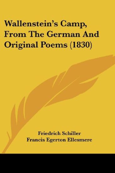 Wallenstein's Camp, From The German And Original Poems (1830)