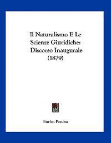Il Naturalismo E Le Scienze Giuridiche