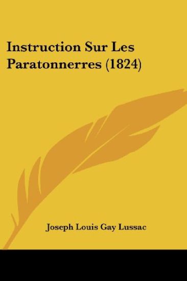 Instruction Sur Les Paratonnerres (1824)
