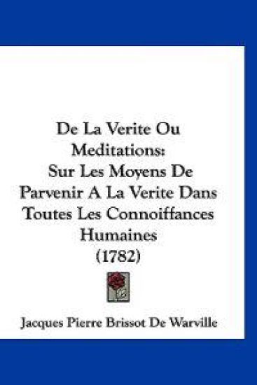 De La Verite Ou Meditations