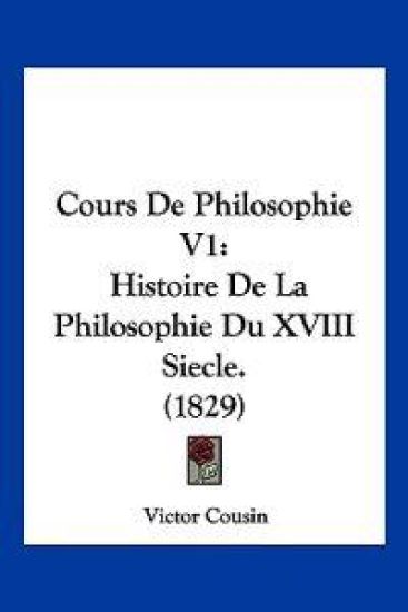 Cours De Philosophie V1