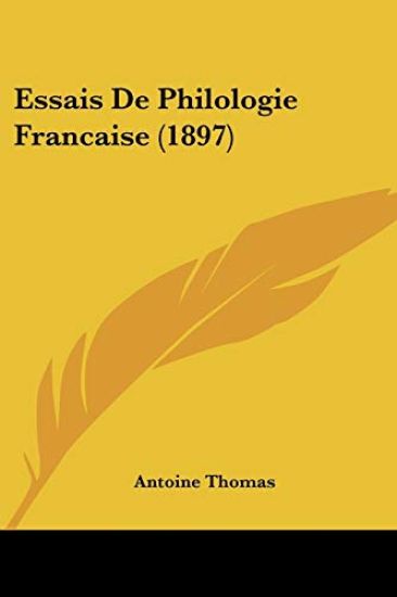 Essais De Philologie Francaise (1897)