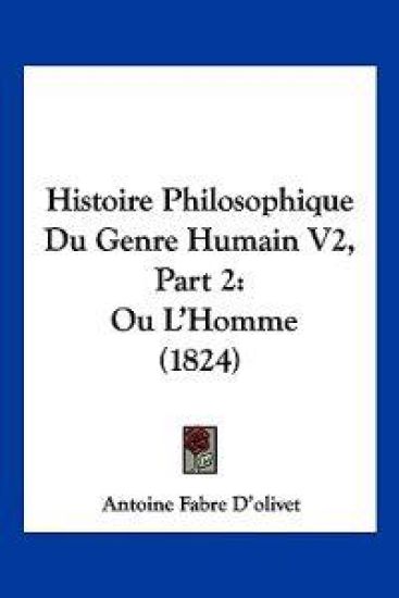 Histoire Philosophique Du Genre Humain V2, Part 2