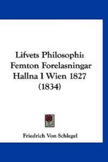 Lifvets Philosophi