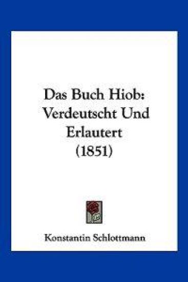 Schlottmann, K: Buch Hiob