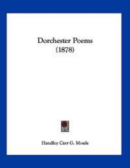 Dorchester Poems (1878)