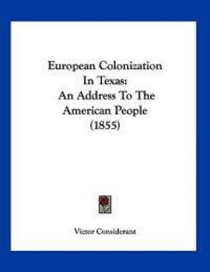 European Colonization In Texas