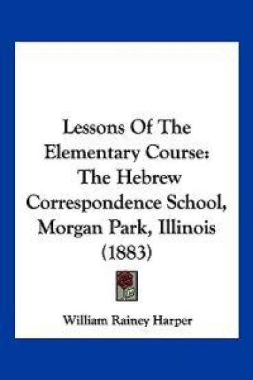 Lessons Of The Elementary Course