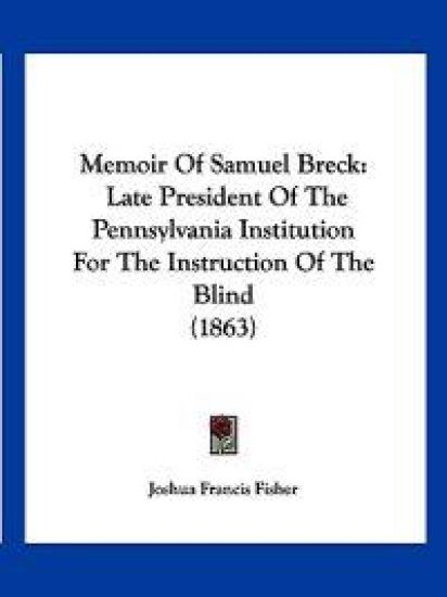 Memoir Of Samuel Breck