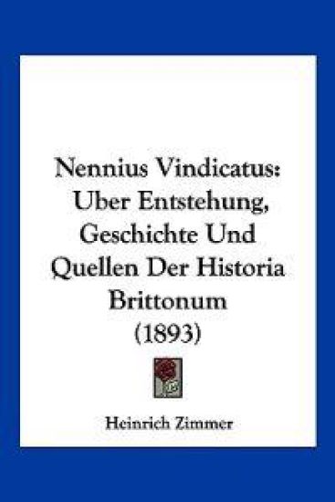 Zimmer, H: Nennius Vindicatus