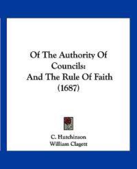 Of The Authority Of Councils