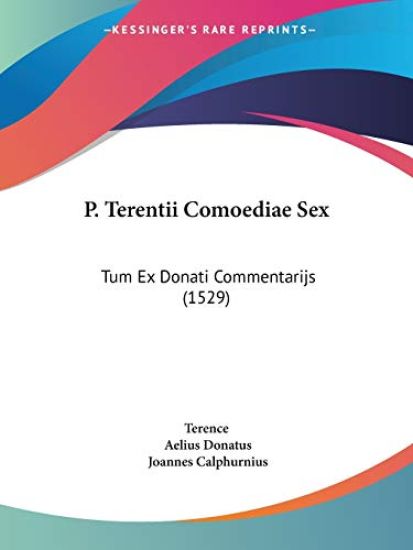 P. Terentii Comoediae Sex