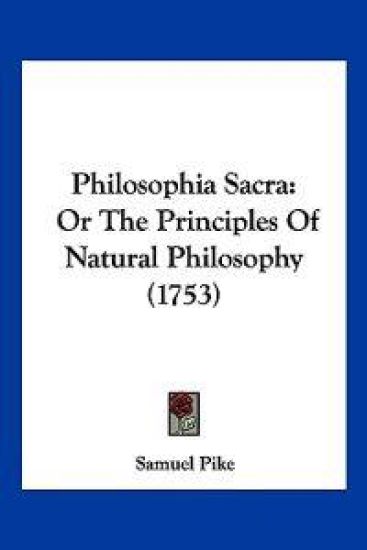 Philosophia Sacra