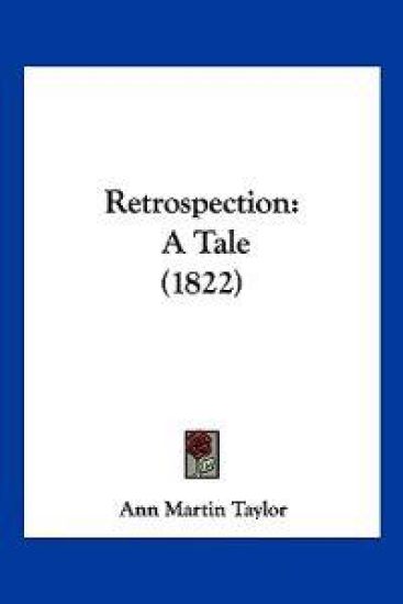 Retrospection – Ann Martin Taylor, kirjan kansikuva